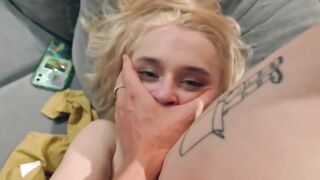 Molly Cutie - Older Man Plays Games With Young Blonde Babe
