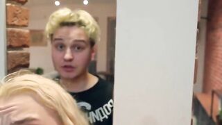 Molly Cutie - Older Man Plays Games With Young Blonde Babe