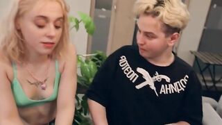 Molly Cutie - Older Man Plays Games With Young Blonde Babe