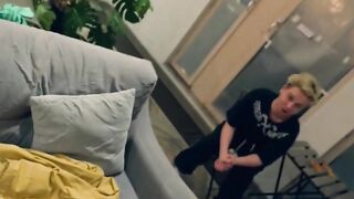 Molly Cutie - Older Man Plays Games With Young Blonde Babe