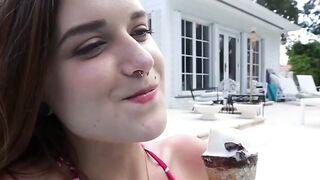 Teasing And Licking Teen Barely Legal Cuties - Petite Blonde Girl Gets Fucked