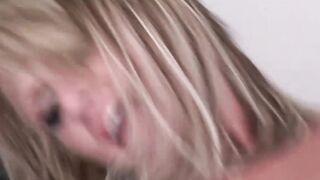 Teen Handcuffed Bondage Blowjob & Riding Big Dick - Hardcore Sex with Older Man