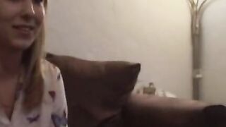 Teen Blondie Riding A Hard Dick - Old Video Revamped With New Editing And Music
