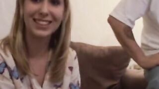 Teen Blondie Riding A Hard Dick - Old Video Revamped With New Editing And Music