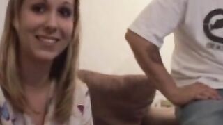 Teen Blondie Riding A Hard Dick - Old Video Revamped With New Editing And Music