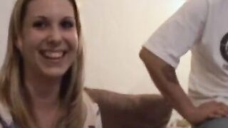 Teen Blondie Riding A Hard Dick - Old Video Revamped With New Editing And Music