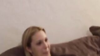 Teen Blondie Riding A Hard Dick - Old Video Revamped With New Editing And Music