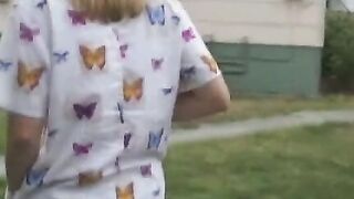 Teen Blondie Riding A Hard Dick - Old Video Revamped With New Editing And Music