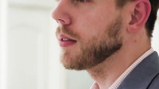 Transgender Boss Lady Exposes Herself To Her Employee - NSFW