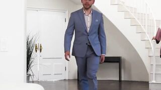 Transgender Boss Lady Exposes Herself To Her Employee - NSFW