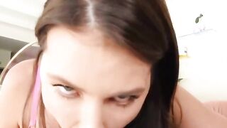 Hot Latina Babe Gives A Sensual Blowjob And Rides Her Man's Hard Dick To Orgasmic Conclusion