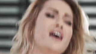 Blondie Bombshell Blowjob & Anal Threesome with Hot Couple - HD