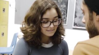 Studying Gets Hot And Messy With Teenage Cutie - Lea Love & Dick Chase