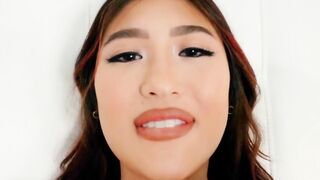 Asian Bombshell Mina Luxxx Facesitting Blowjob - Deepthroat Queen