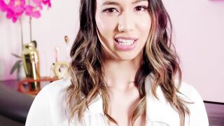 Asian Bombshell Kimora Quinn Rides A Hard Rock Dick In This Hot Scene