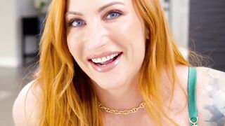 Busty Babe Sophie Locke Rides A Hard Dick In Her Big Ass - POV