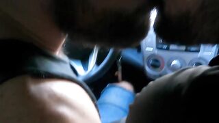 Hot Rodrigio el santo Fucks Passenger in Car - POV Style