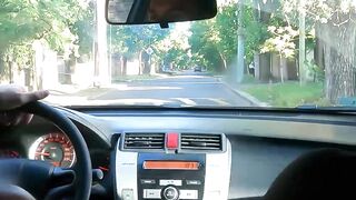 Hot Rodrigio el santo Fucks Passenger in Car - POV Style