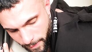 Hot Rodrigio el santo Fucks Passenger in Car - POV Style