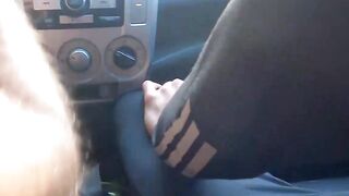 Hot Rodrigio el santo Fucks Passenger in Car - POV Style