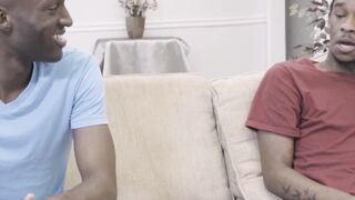 Black Amateur Couple Raw Sex - Skinny Guy Fucks Big Ass Girlfriend