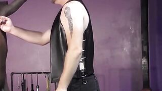Electro-Domination: BDSM Electrified Submissive Girl Gets Spanked And Fucked