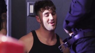 HOT COPS CAUGHT MICHAEL BOSSTON JACKING OFF IN THE REALITY - POV
