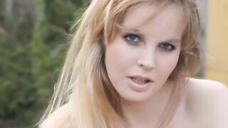 Blondie Babe Rides Her Big Motorbike - Blowjob & Anal Play with Hot Teen