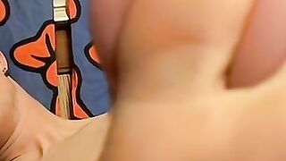 Foot Fetish Goddess Uses Her Toe-Fleshlight For A Sensual Footjob