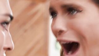 Hot & Bothered - Step-Mom's Lesbian Threesome with Teen Son