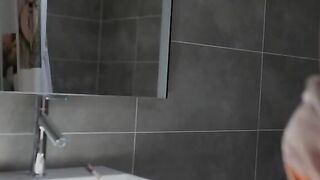 Blond Babe in Lingere Fucked Live on Cam homemade