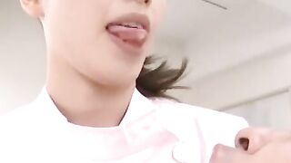 Teenage Nurse Fetish - Naughty college girl Uniform Roleplay