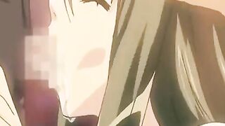 Big Boob Babe Gives Oral Sex Lesson in Classroom