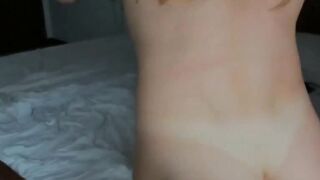 Anal-Riding Teen Girl Rides Older Guy With Big Dick And Facial Finish