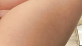 Pigtailed Cutie Liz Rainbow Gets Facial After Power Fucking