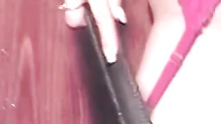Bondage Bitch Gets Whipped And Eaten Out By Lesbian Dominatrix