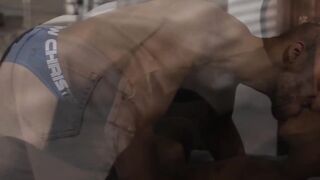 Black Step-Bro Black Ass Destroyed by White Guy - PornPros