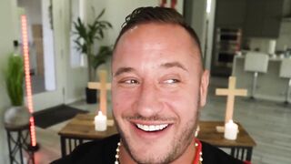 Exorcist-Themed" Nun Threesome - MILF Pornstar Natalia Brookes & Friends Fucked Hard By A Possessed Man!