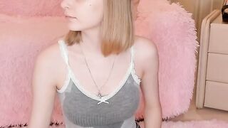 Teeny Tease: Naughty college girl's Wet Panties Filled With Desire