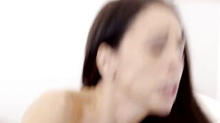 Rough Sex with Older Woman - Milf Fingers Hairy Pussy Before Hardcore Fuck