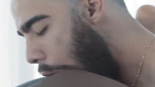 Black Thug Rimjob & Hardcore Anal Sex with Latino Guy