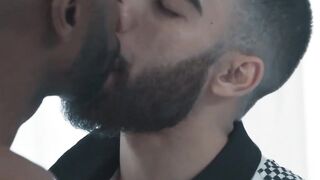 Black Thug Rimjob & Hardcore Anal Sex with Latino Guy
