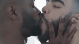 Black Thug Rimjob & Hardcore Anal Sex with Latino Guy