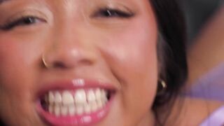 Asian Bombshell Gia Di Bella Fucks Beard-Man in Hardcore Action