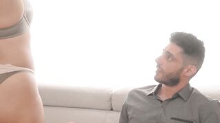 Asian Milf Step-Mom Rides Her Son's Hard Dick in POV Creampie
