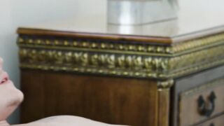 Melissa StrattON - Step-Sister's Panties Get Wet From Her Stepson Huge Load