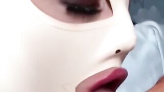 Angelic-Heart": Pornstar Angie Hart's Face Sitting & Eating Out Scene With Latex Lucifer in High Heels - MILF Cougar HD Sex!