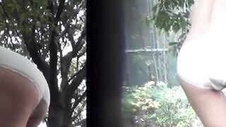 Peeing Panties #2 - Nasty JAV Girl Finger-Fucks Her Wet Vagina