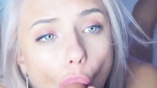 Hot MILF CherryLuxxx Sucks And Fucks On WebCam - French Version