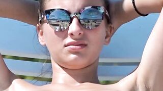 Beach Bunnies #3 - Secretly Filmed Amateur Beach Babes